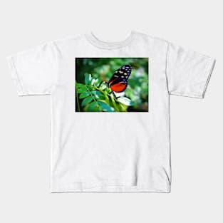 Tiger Longwing Butterfly Kids T-Shirt